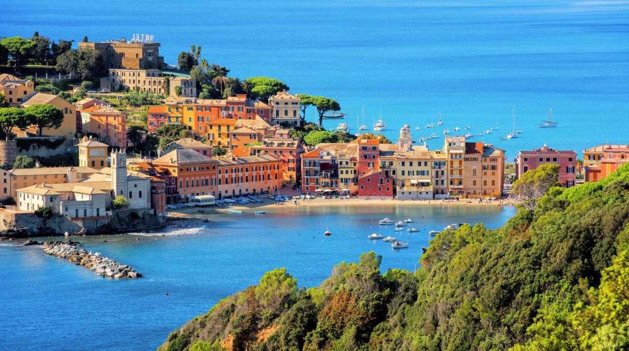 068 - Casa Stella Marina In Centro, 450Metri Da Mare E Spiaggia Сестри Леванте Екстериор снимка
